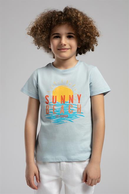 Sunny Erkek Çocuk T-Shirt Açık Mavi