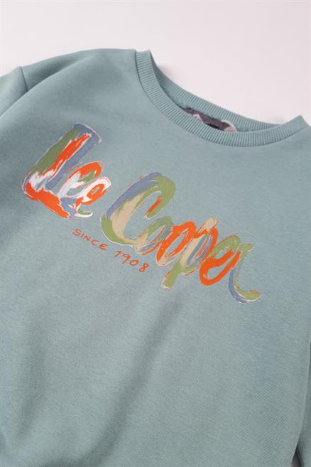 Sunrise Unisex Çocuk O Yaka Sweatshirt Mint