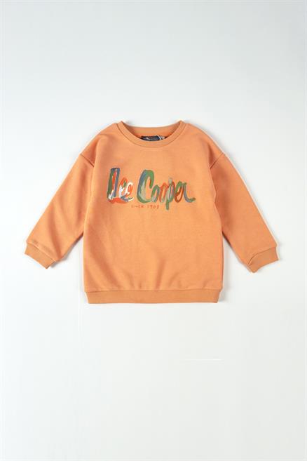 Sunrise Unisex Çocuk O Yaka Sweatshirt Somon