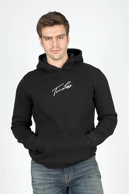 Time Erkek Kapüşonlu Sweatshirt