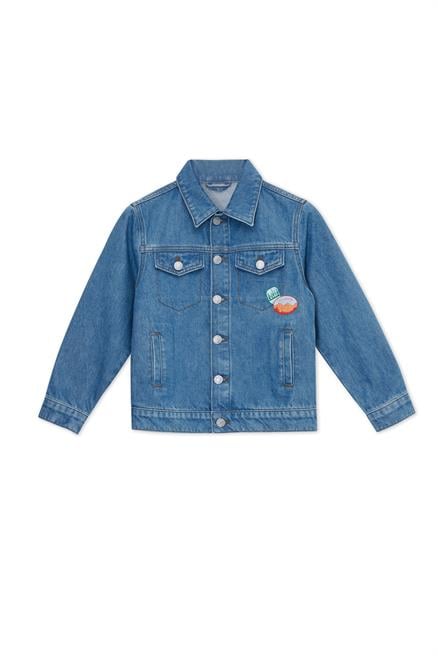 Toby Erkek Çocuk %100 Pamuk Jean Ceket Denim