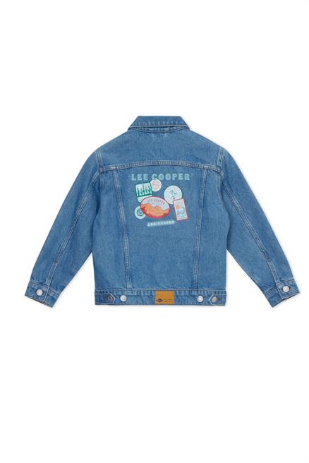 Toby Erkek Çocuk %100 Pamuk Jean Ceket Denim