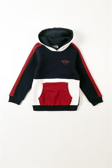 Tommy Erkek Çocuk Kapüşonlu Sweatshirt Lacivert