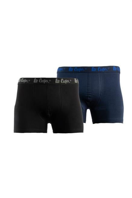 Valley Erkek 2Li Boxer Siyah-Lacivert