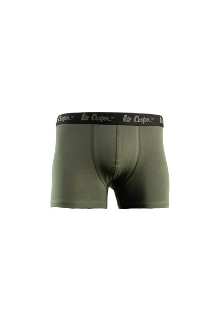 Valley Erkek 2Li Boxer Haki-Siyah