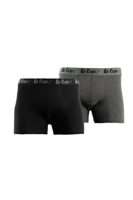 Valley Erkek 2Li Boxer Siyah-Antrasit