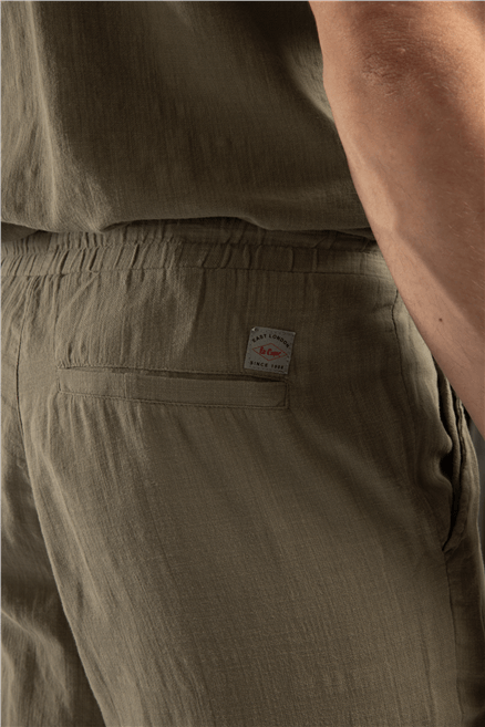 Wares Erkek Relaxed %100 Pamuk Pantolon Yeşil