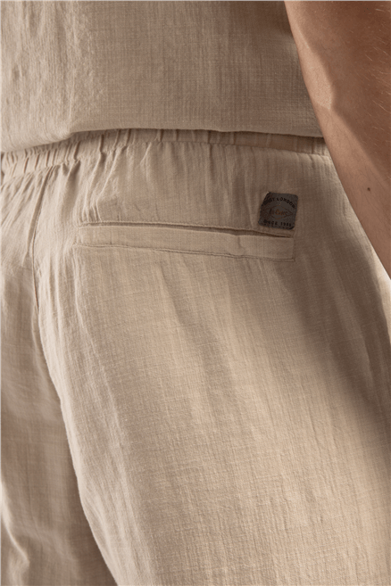 Wares Erkek Relaxed %100 Pamuk Pantolon Beyaz