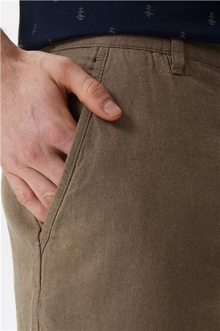 Willy Erkek Chino Şort Camel