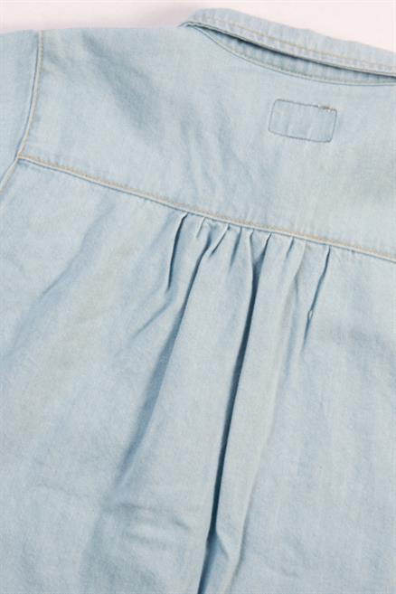 Zayn Kiz Çocuk %100 Pamuk Jean Elbise Denim