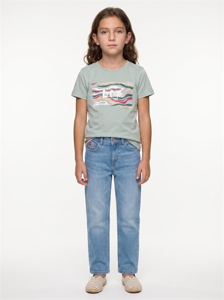 ZEBRANA KIZ ÇOCUK T-SHIRT
