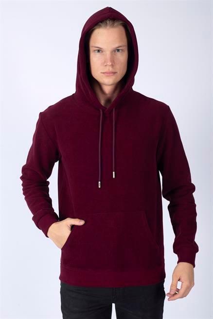 Zebrar Erkek Sweatshırt Bordo