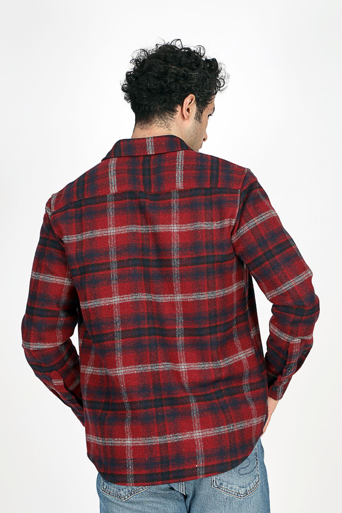 ALVERT ERKEK DOKUMA U.KOL GÖMLEK