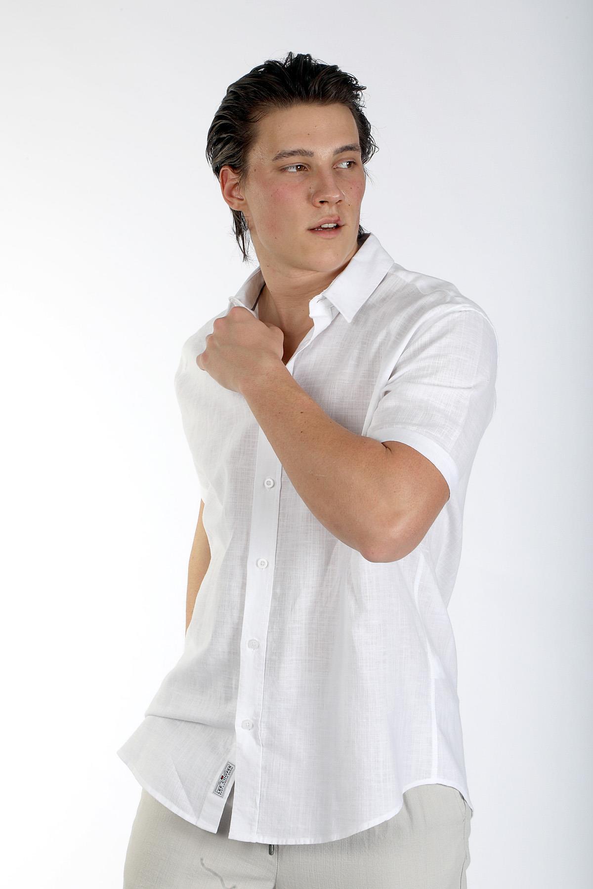 ANDRE ERKEK K.KOL DOKUMA GÖMLEK