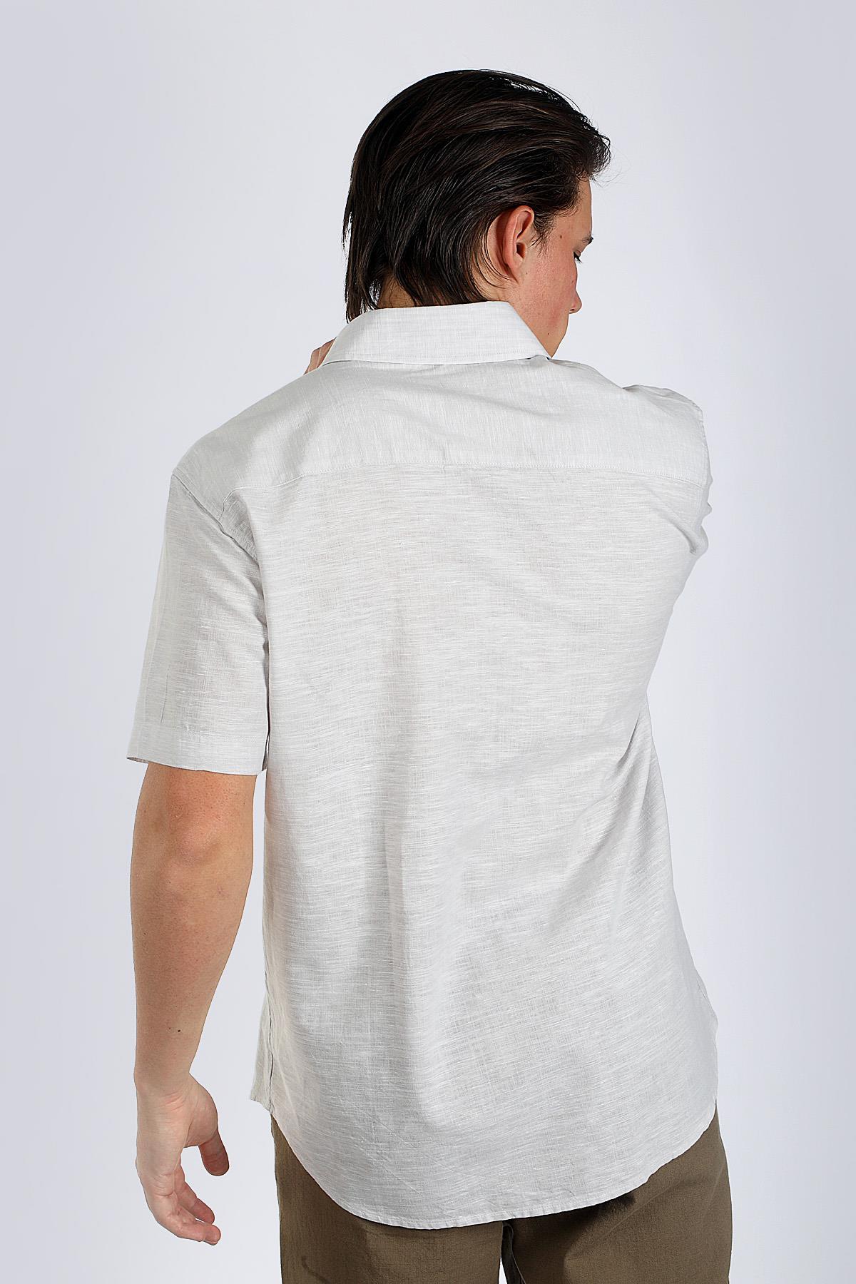 ANDRE ERKEK K.KOL DOKUMA GÖMLEK