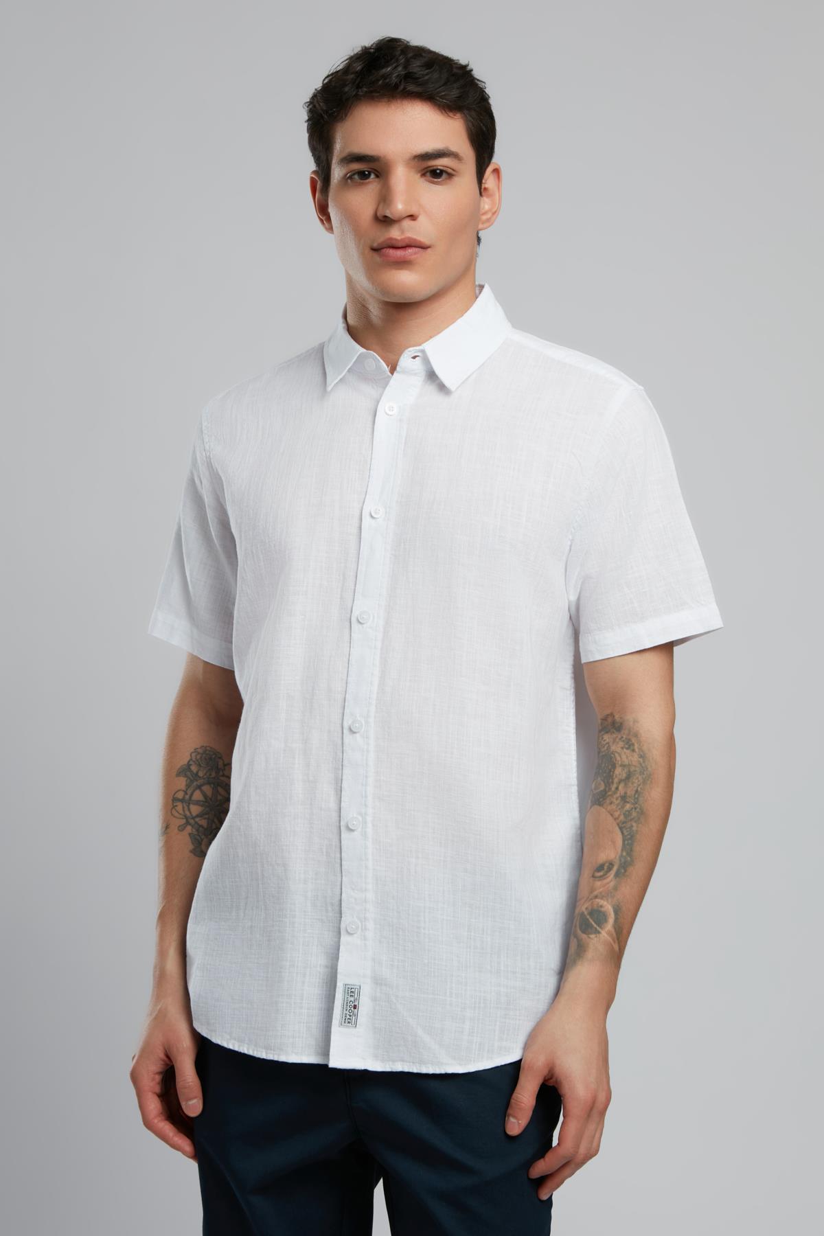 Andre Erkek K.Kol Dokuma Gömlek