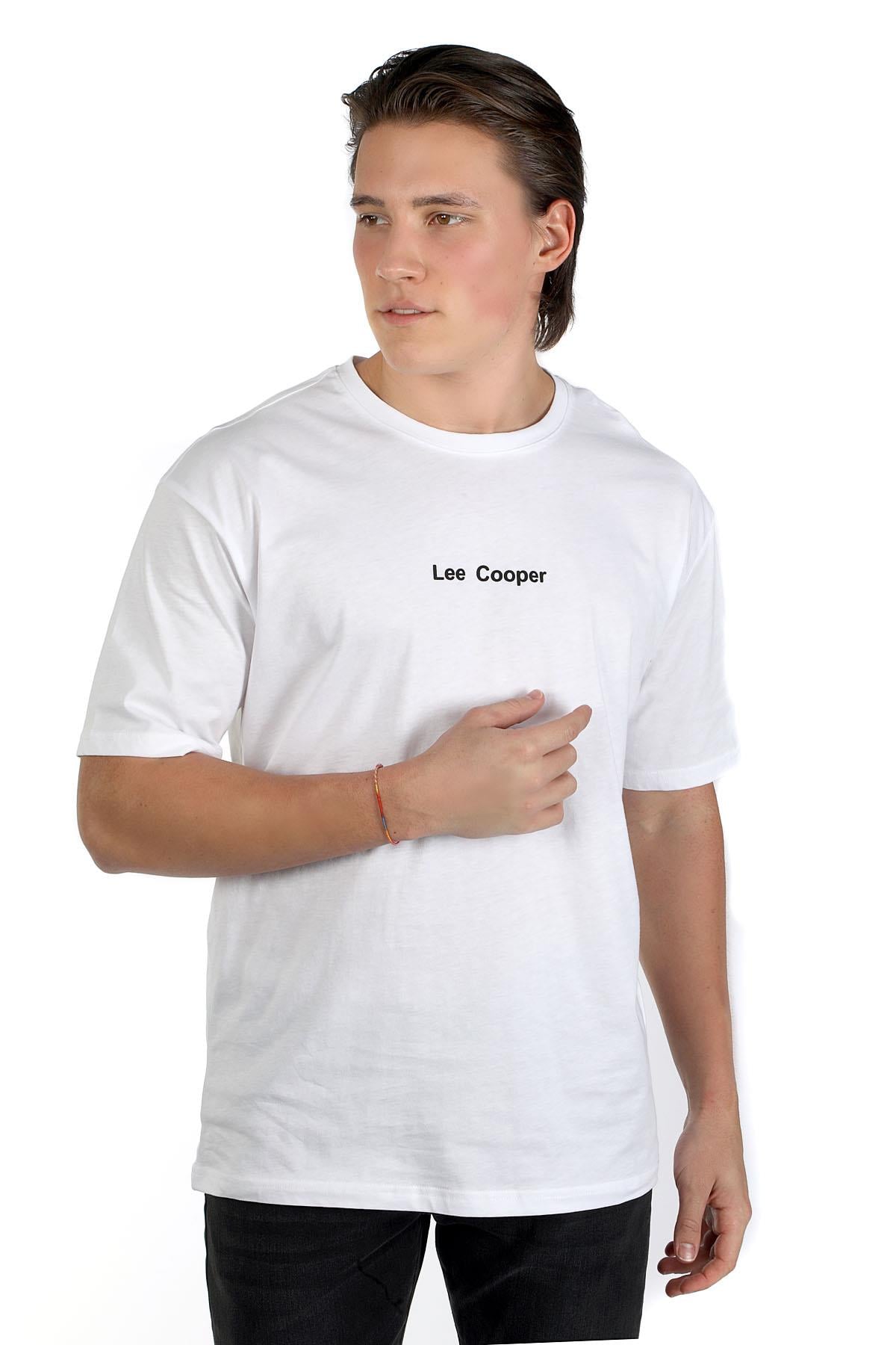Aylex Erkek %100 Pamuk O Yaka T-Shirt Beyaz