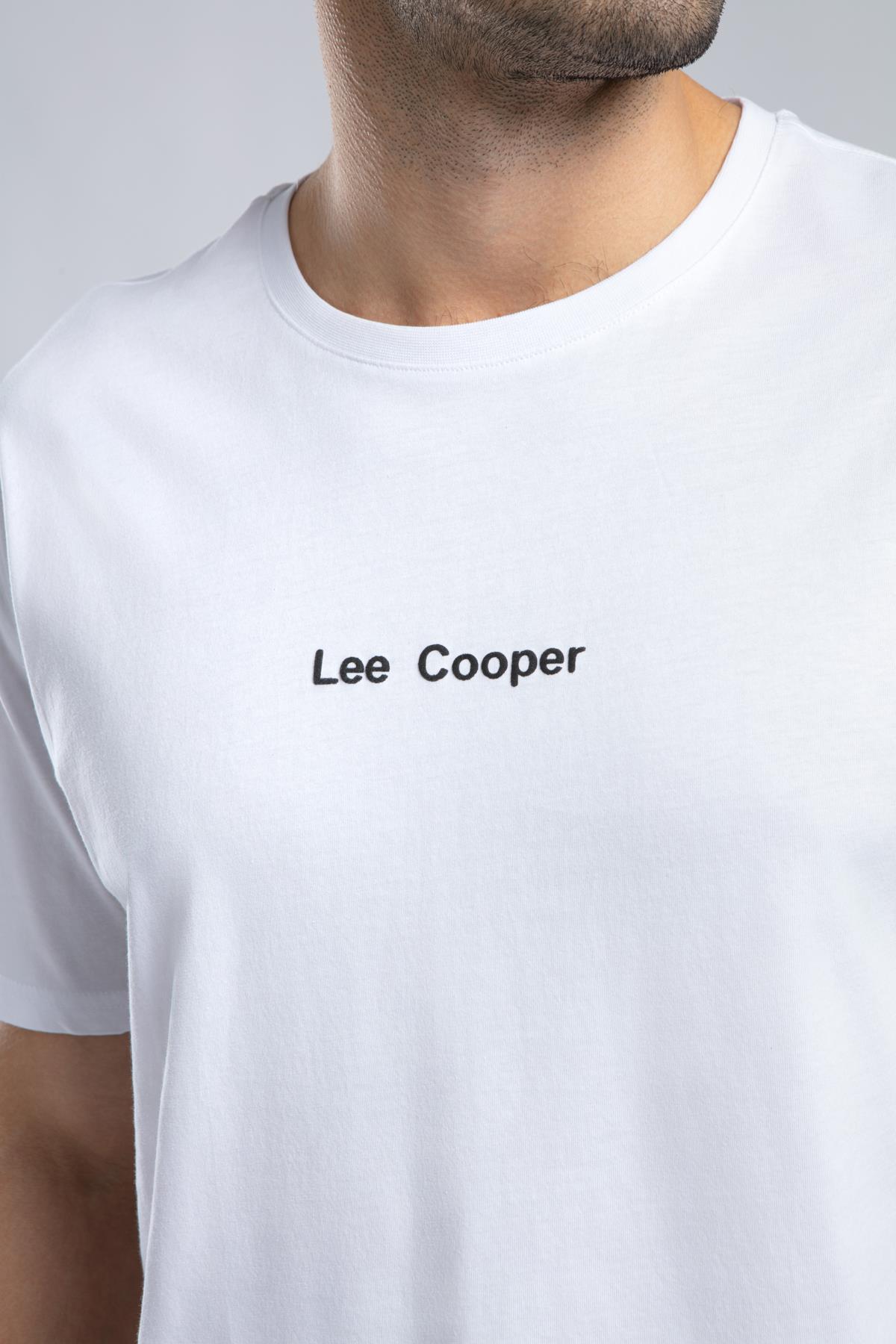 Aylex Erkek %100 Pamuk O Yaka T-Shirt Beyaz