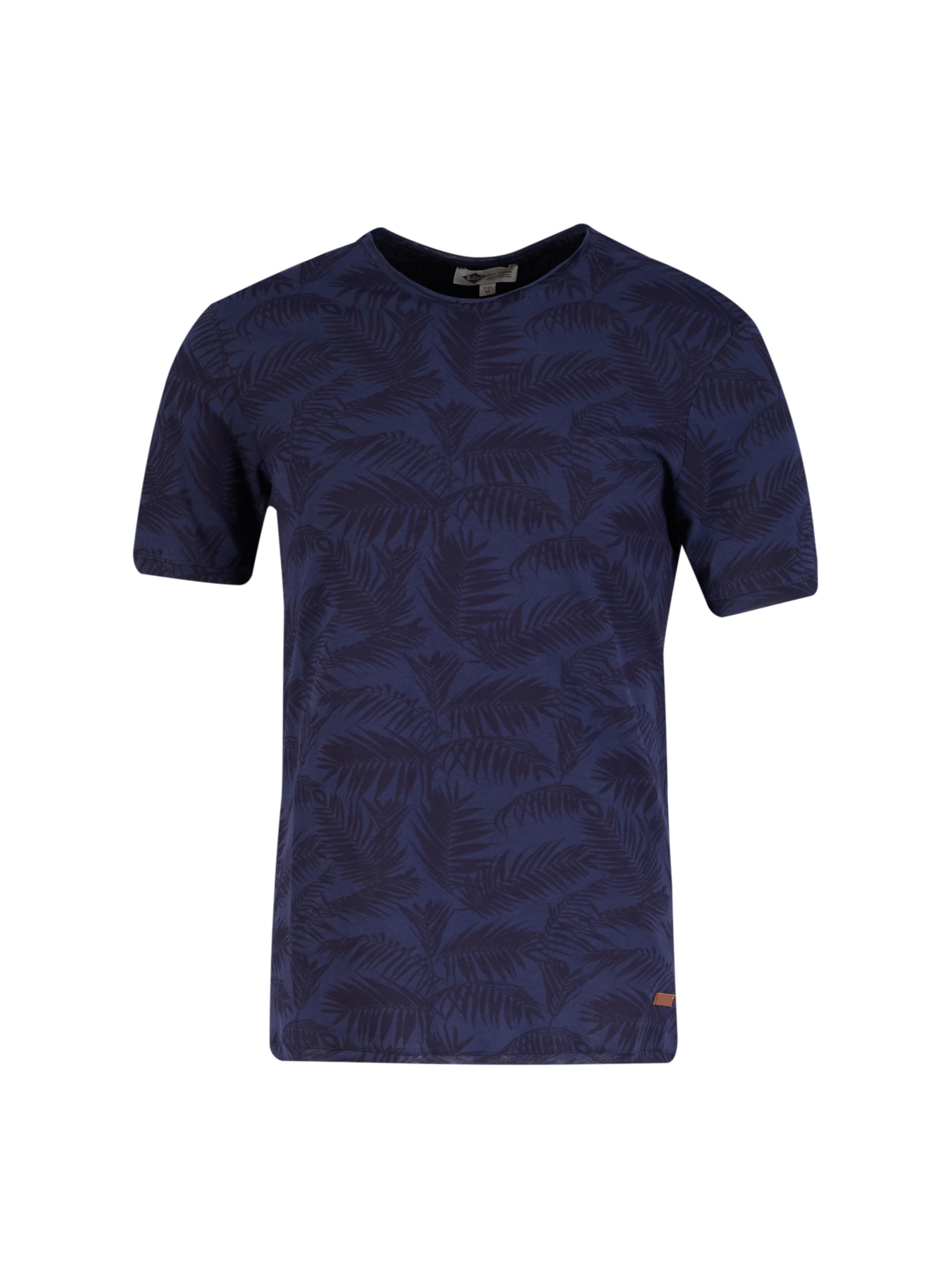 Barnes Erkek Bisiklet Yaka T-Shirt Koyu İndigo