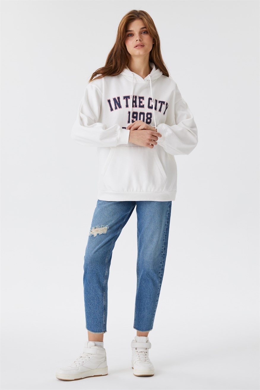BELLA KADIN KAPŞ. SWEATSHIRT