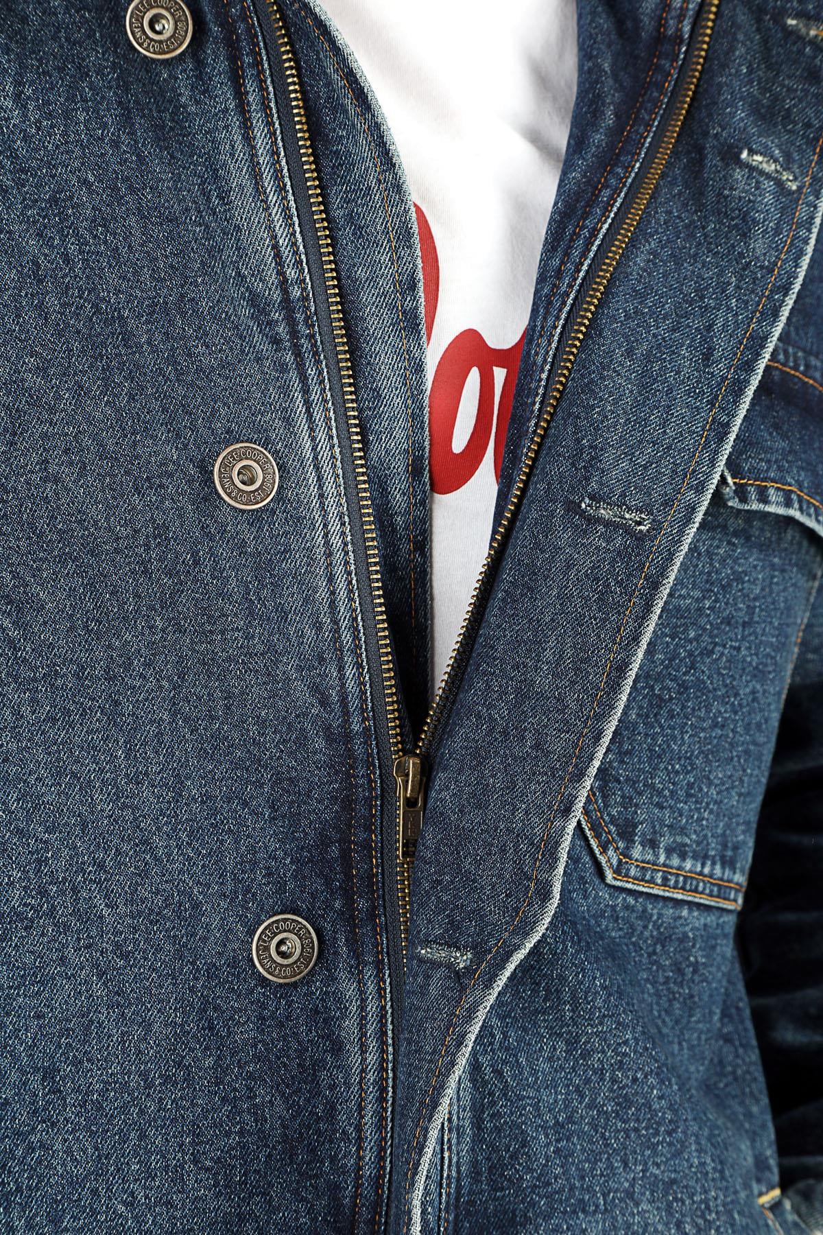 Yorkshire Tweed by MOON OPEN GEAR サイズM British 2 Erkek %100 Pamuk Jean Ceket - Lee Cooper Türkiye