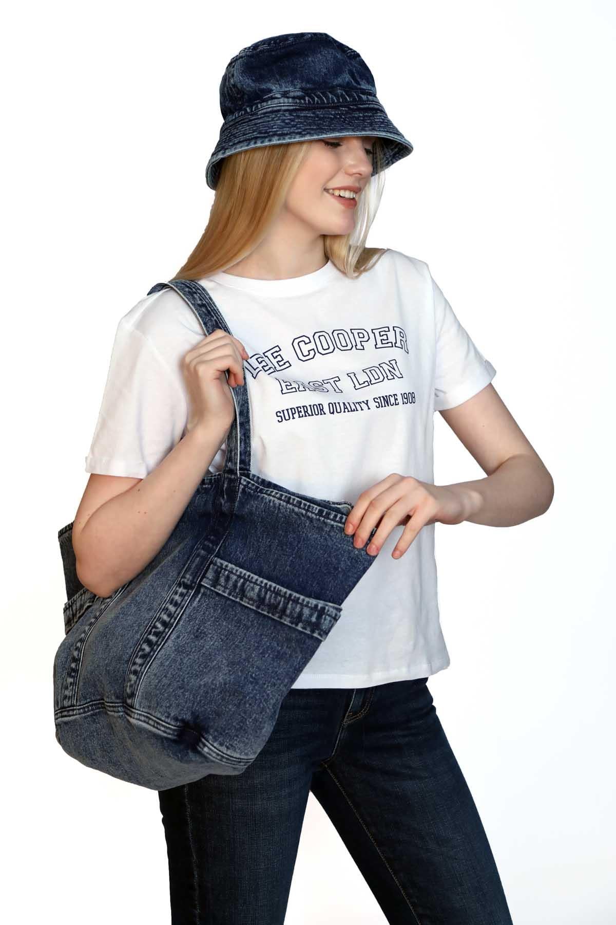 Carl Kadın Çanta Denim