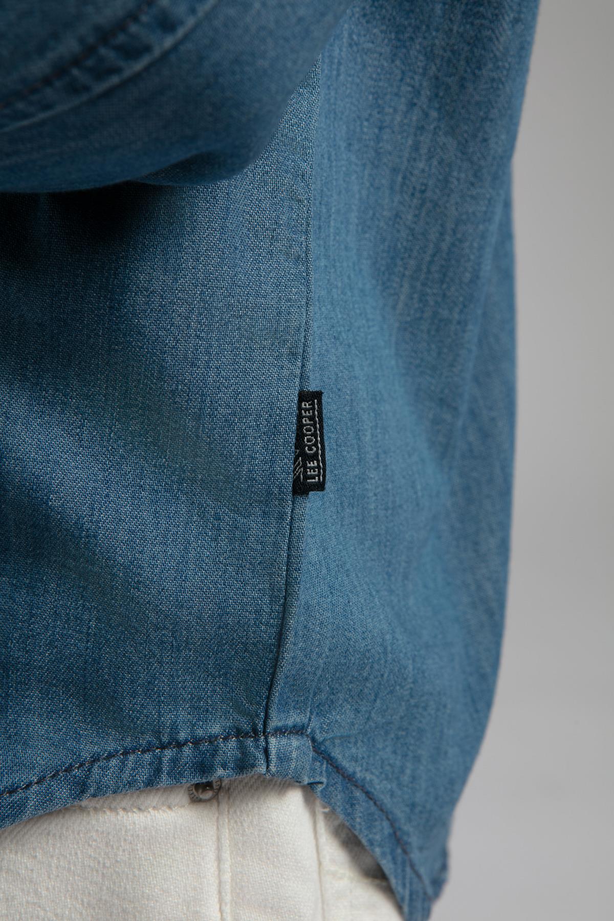 Cherry Kız Çocuk Jean Gömlek Denim