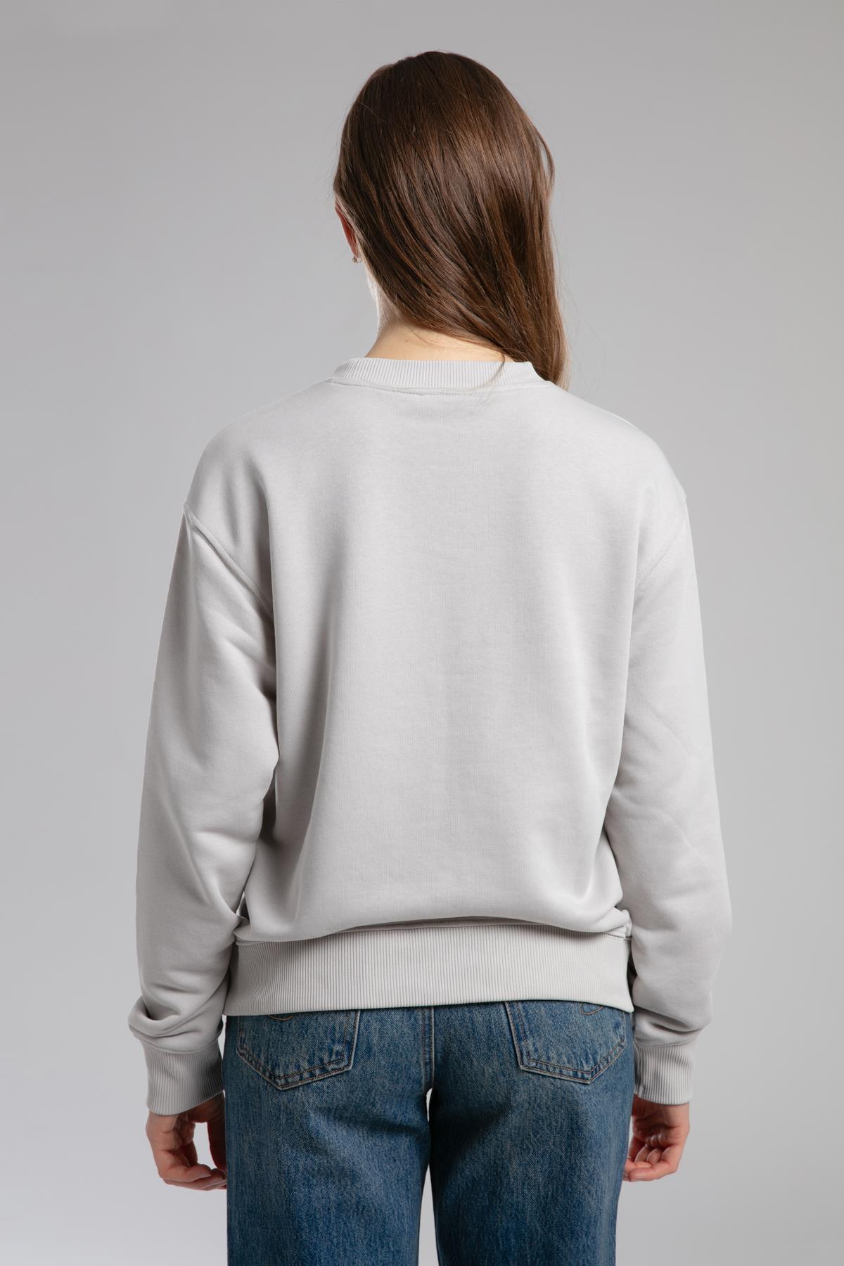 Danıela Kadın O Yaka Sweatshirt Bej