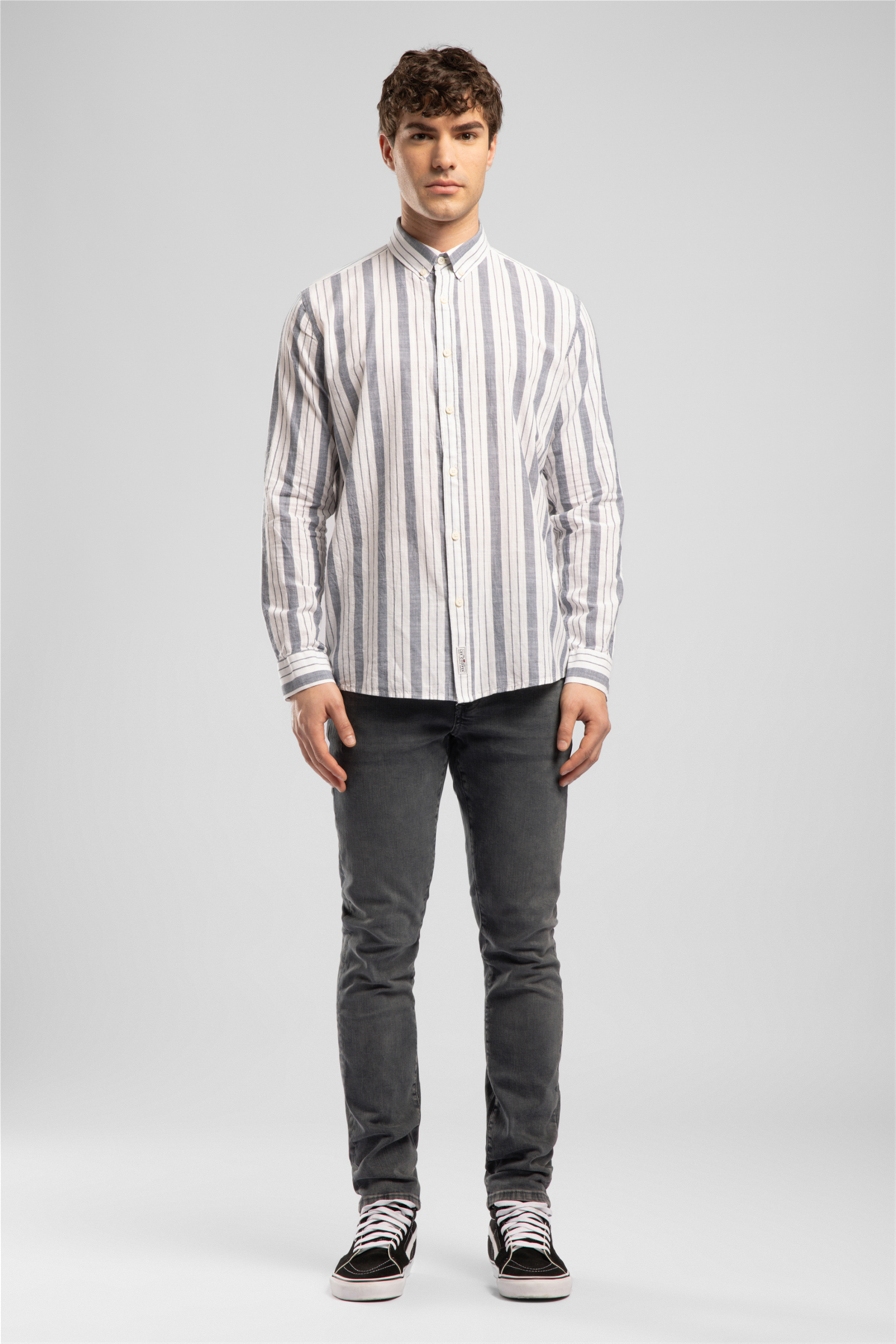 DARSE ERKEK U.KOL DOKUMA GÖMLEK