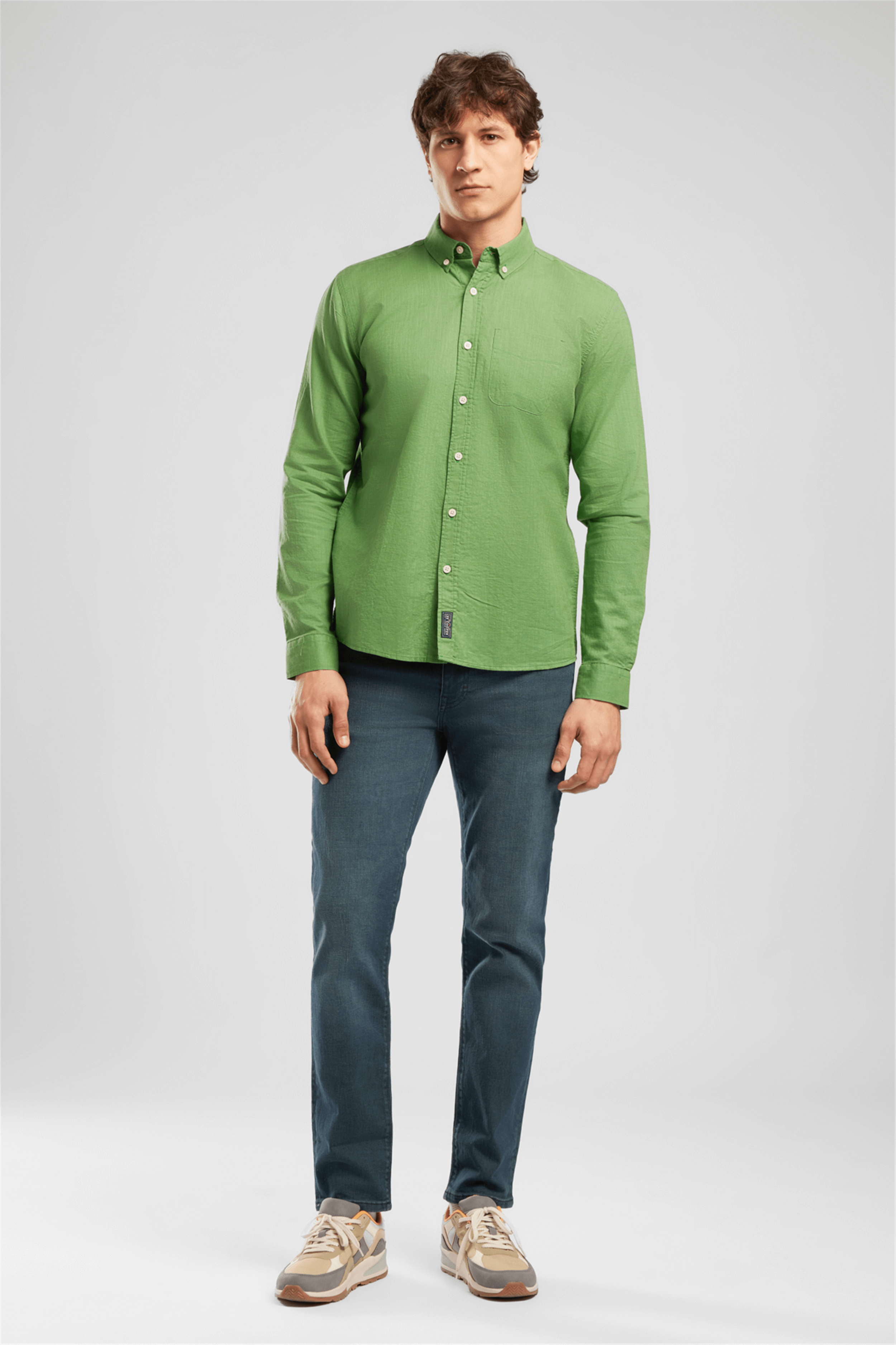 DAY ERKEK U.KOL DOKUMA GÖMLEK