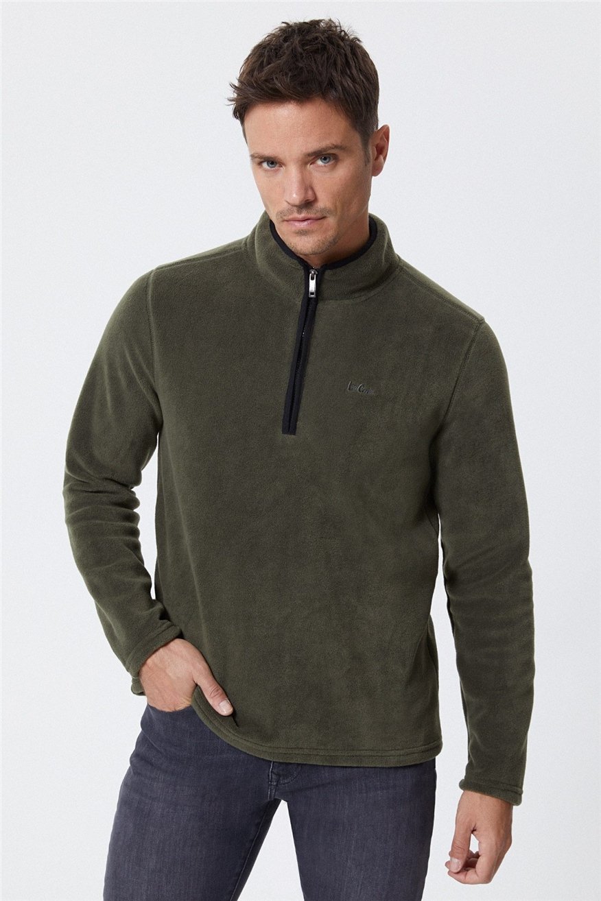 Dennis Erkek Dik Yaka Sweatshirt