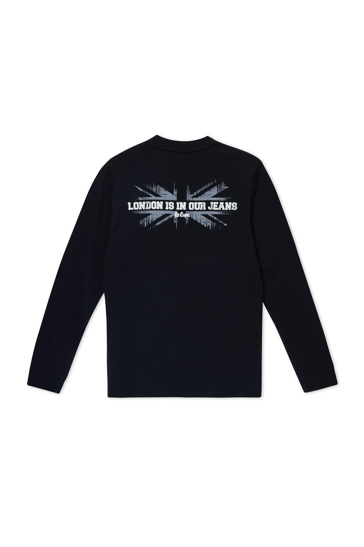 Deny Erkek U.Kol T-Shırt Siyah