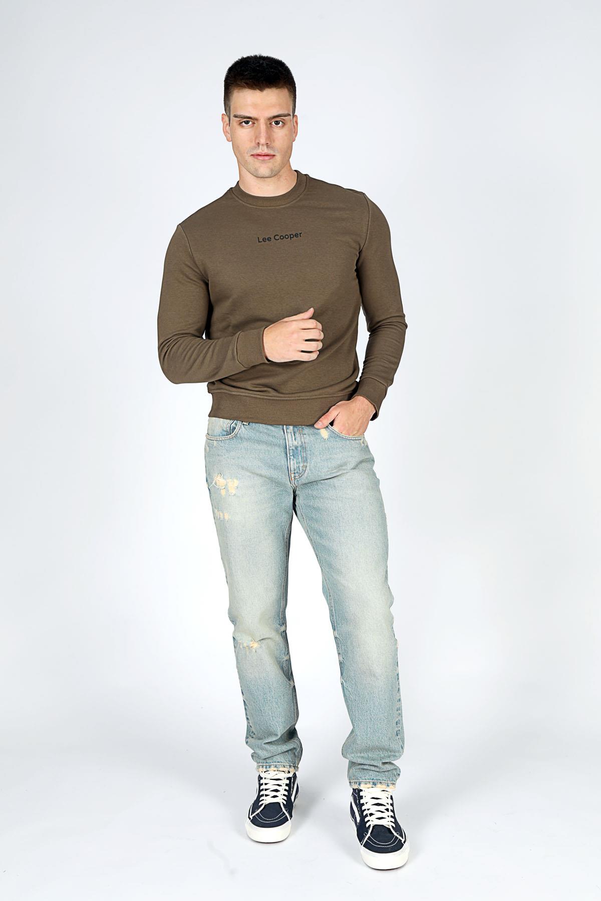 DORRE ERKEK O YAKA SWEATSHIRT