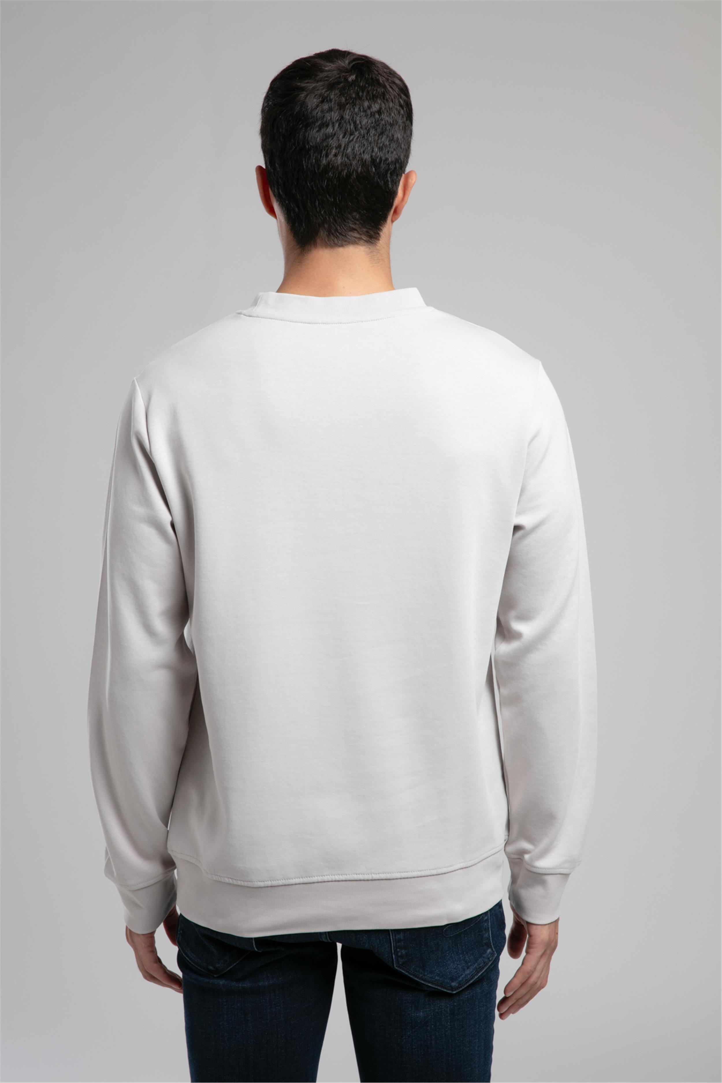Dorres Erkek O Yaka Sweatshirt Taş