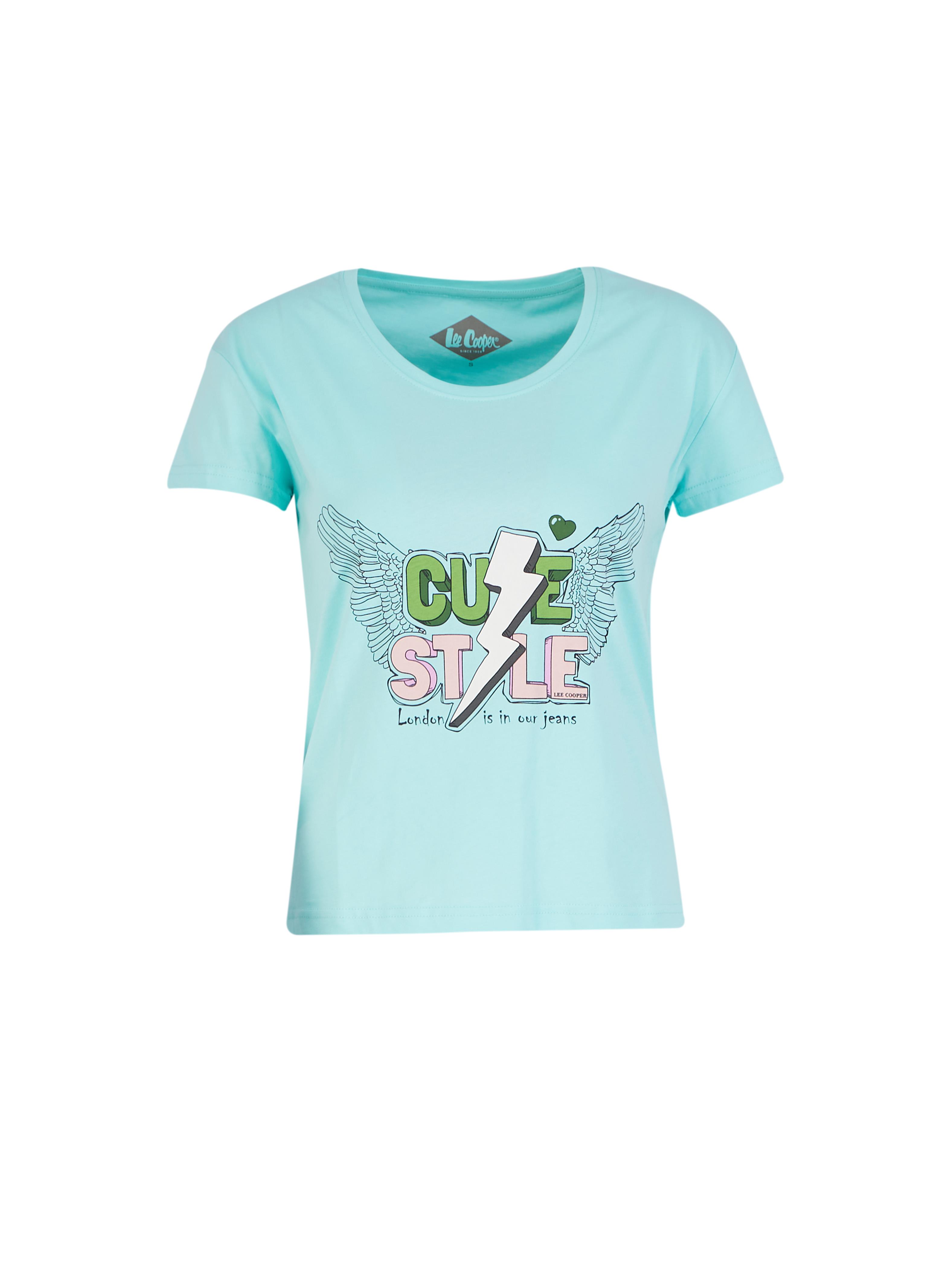 Elisa Kadın Bisiklet Yaka T-Shirt Mint