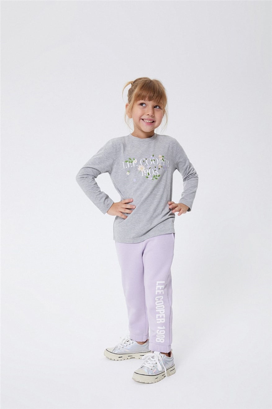 ELIZA KIZ ÇOCUK O YAKA U.KOL T-SHIRT