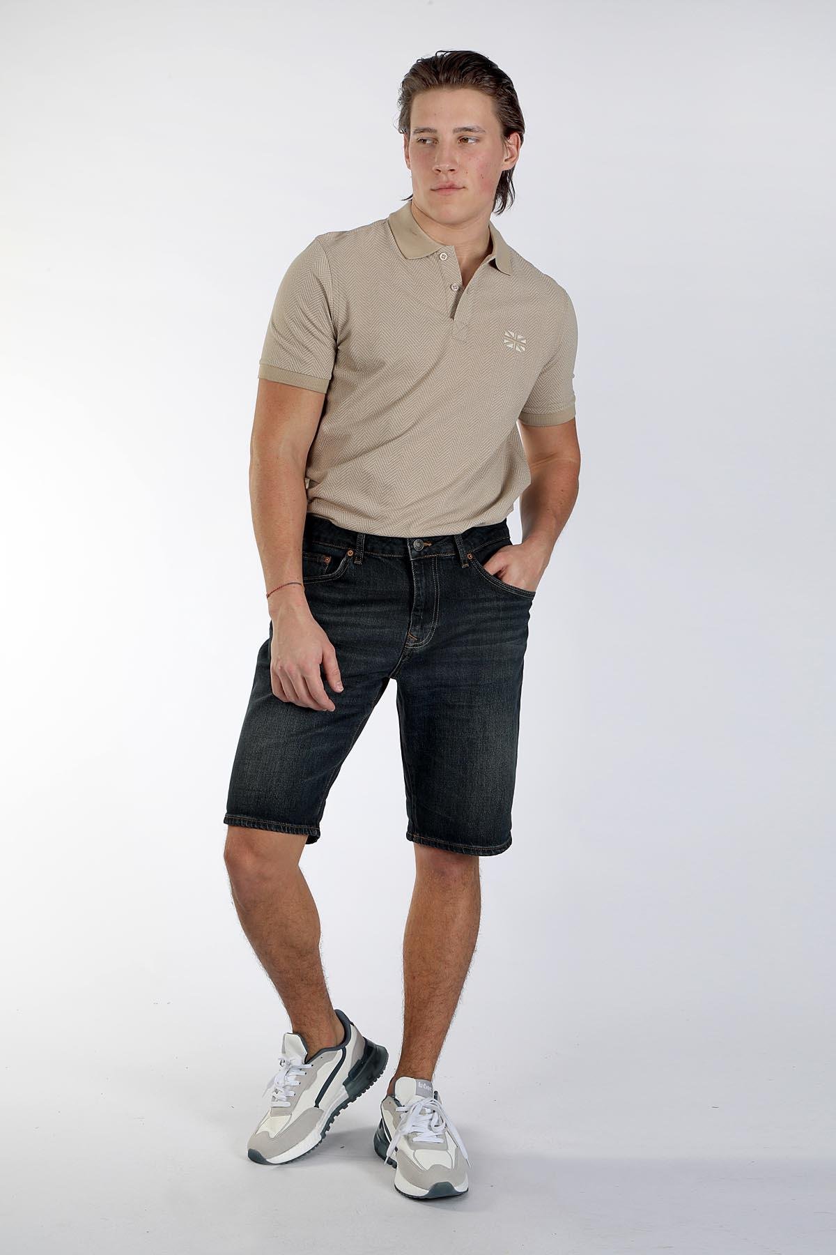 ELYO ERKEK JEAN ŞORT