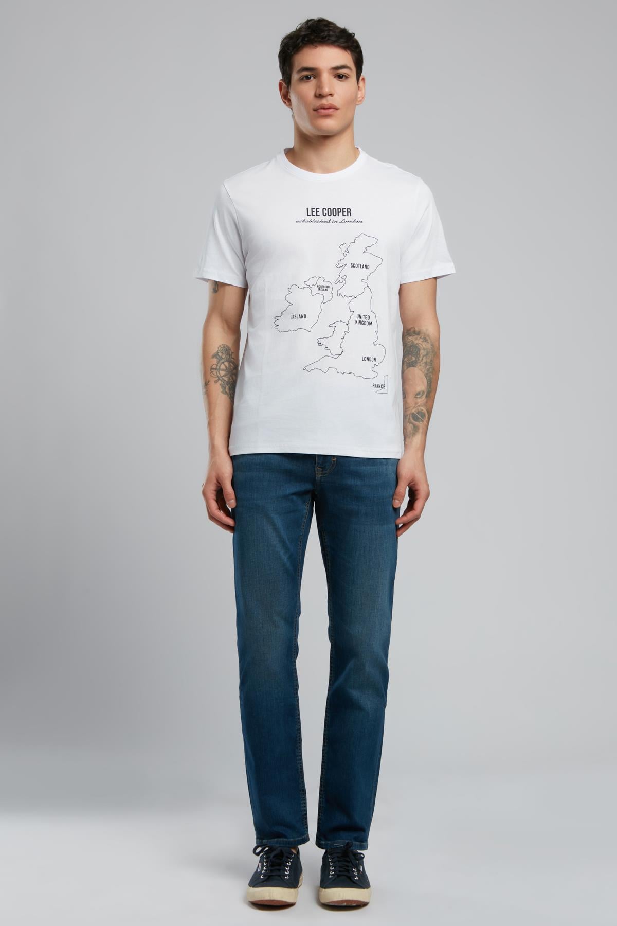 England Erkek O Yaka T-Shirt