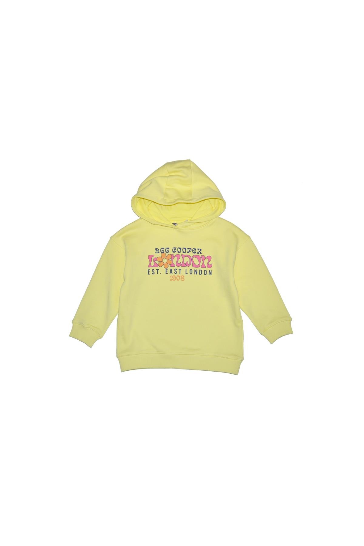 Fıorenza Kız Çocuk Sweatshırt Sarı