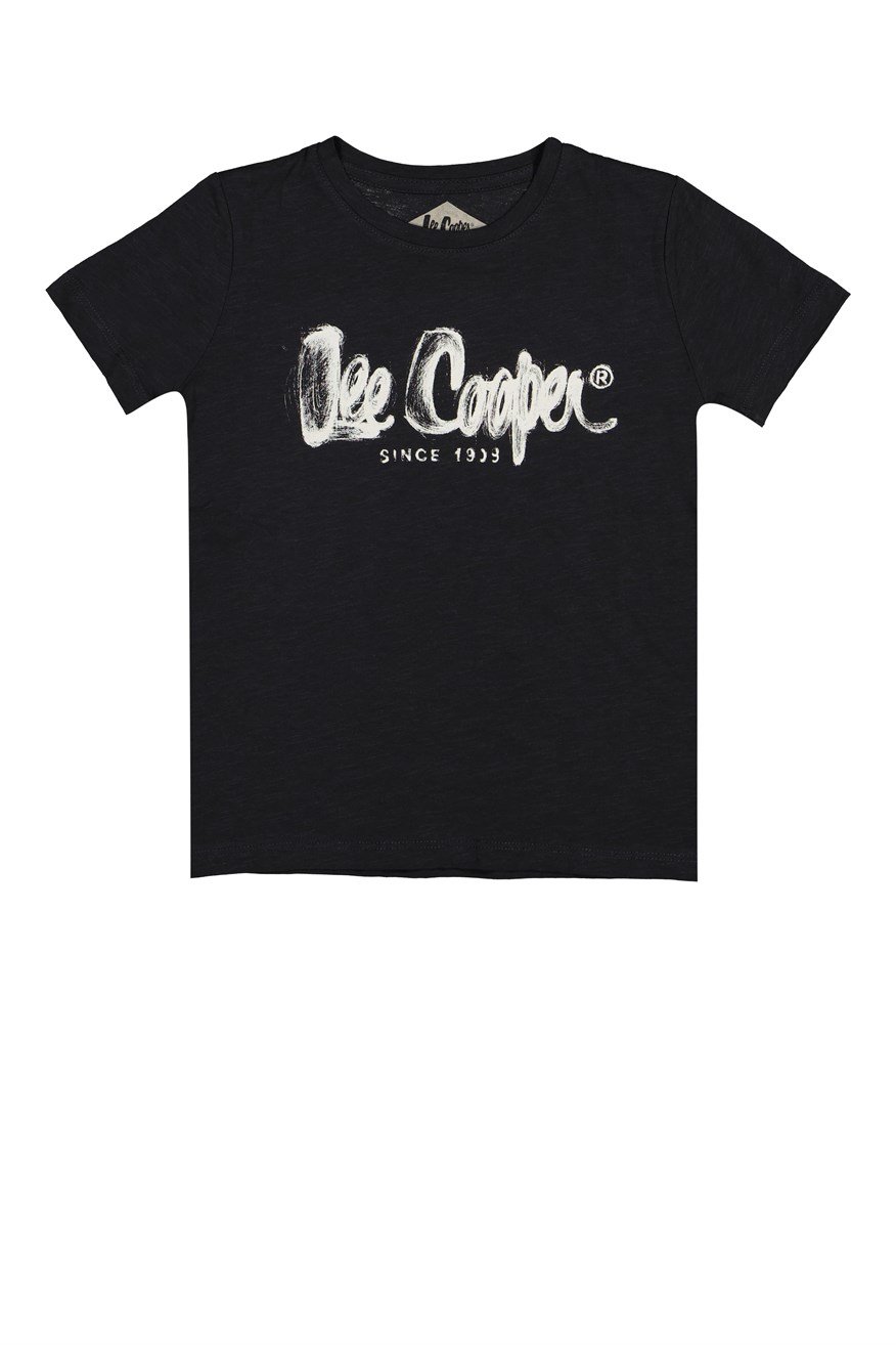 Lee Cooper Flamingologo Unisex Çocuk Bisiklet Yaka T-Shirt Petrol. 1 Lee Cooper Flamingologo Unisex Çocuk Bisiklet Yaka T-Shirt Petrol. 1