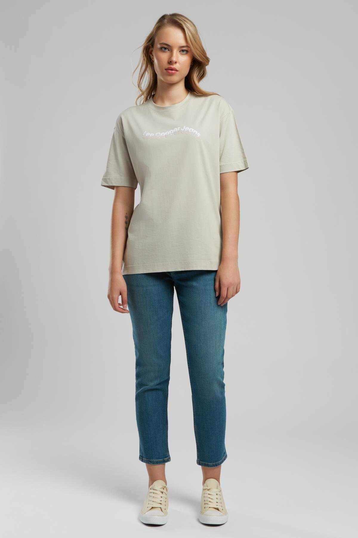 Funny Kadın Jean Pantolon Copper Blue Mıd