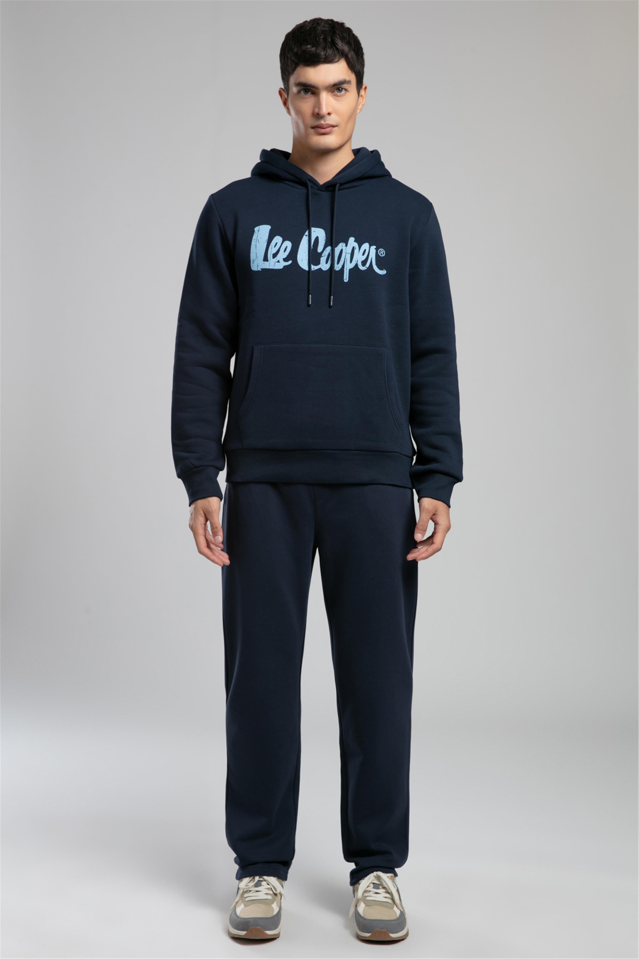 Greg Erkek Kapüşonlu Sweatshirt Koyu Lacivert
