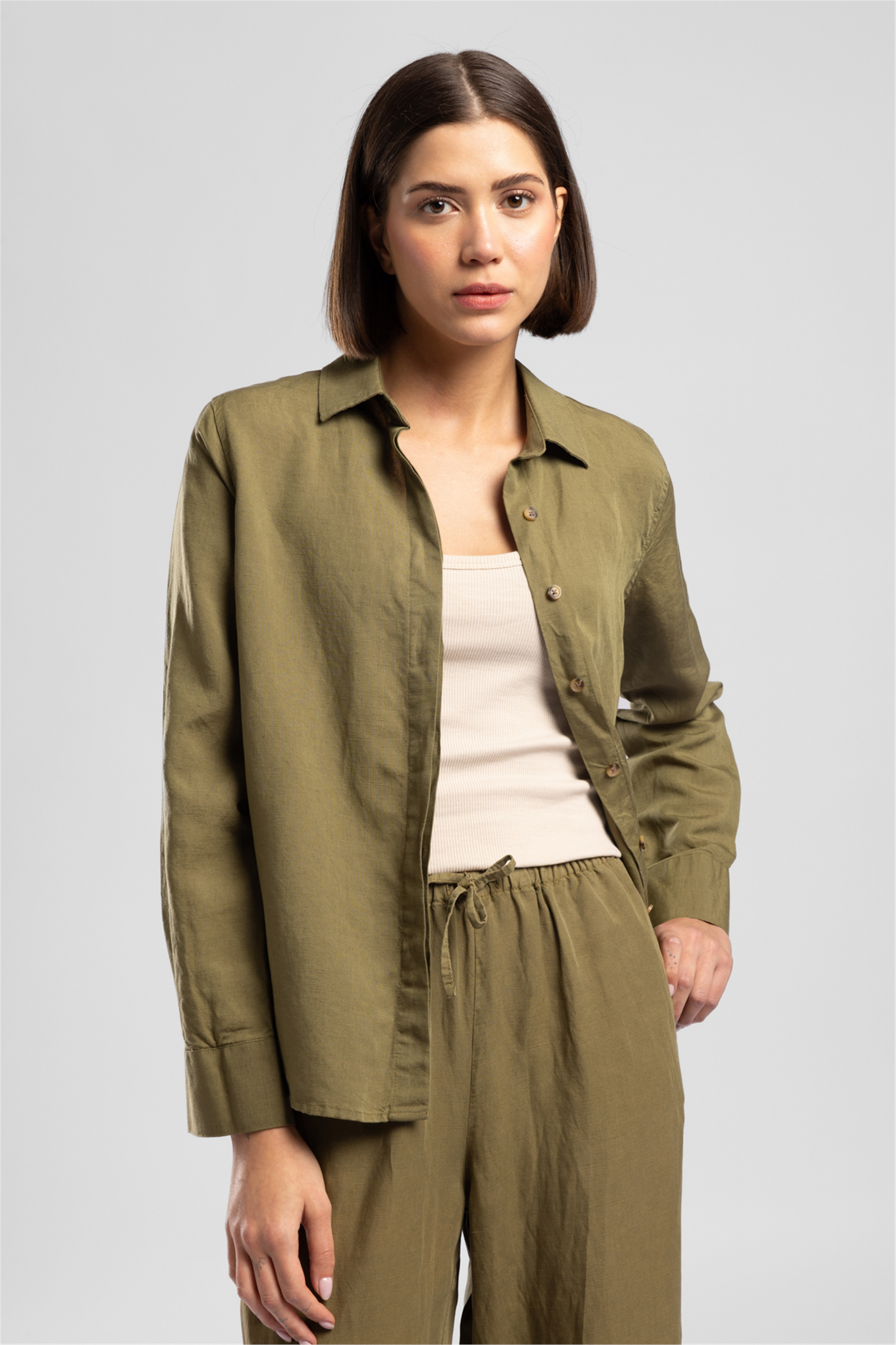 HADDEN KADIN DOKUMA GÖMLEK