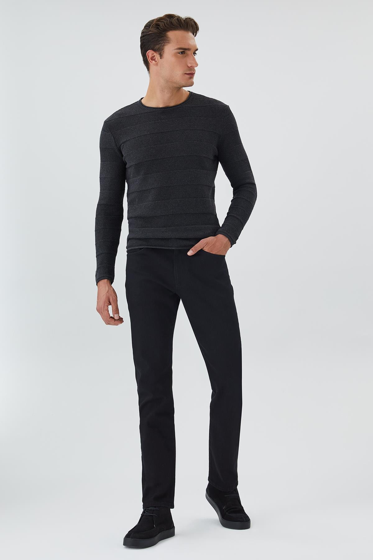 Harry Erkek Jean Pantolon Stay Black