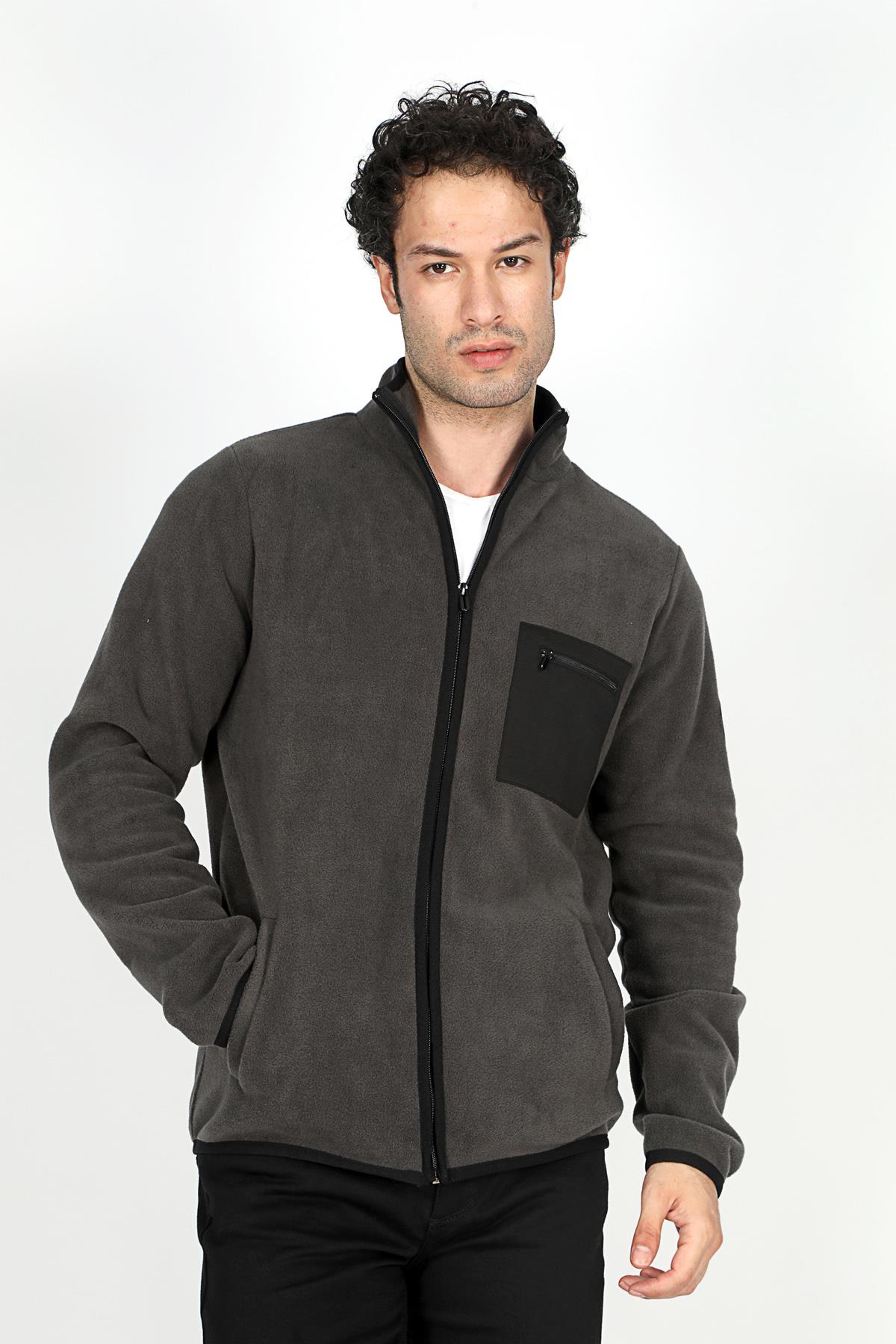 HECTOR ERKEK DİK YAKA FERM. SWEATSHIRT