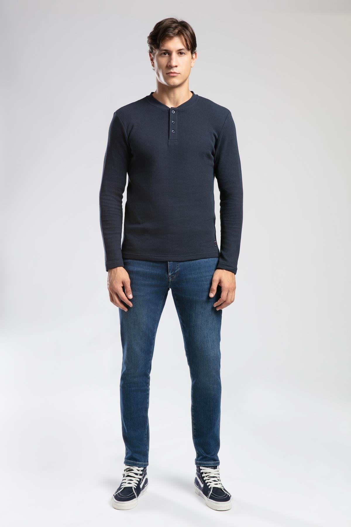 HEVASA ERKEK PATLI SWEATSHIRT