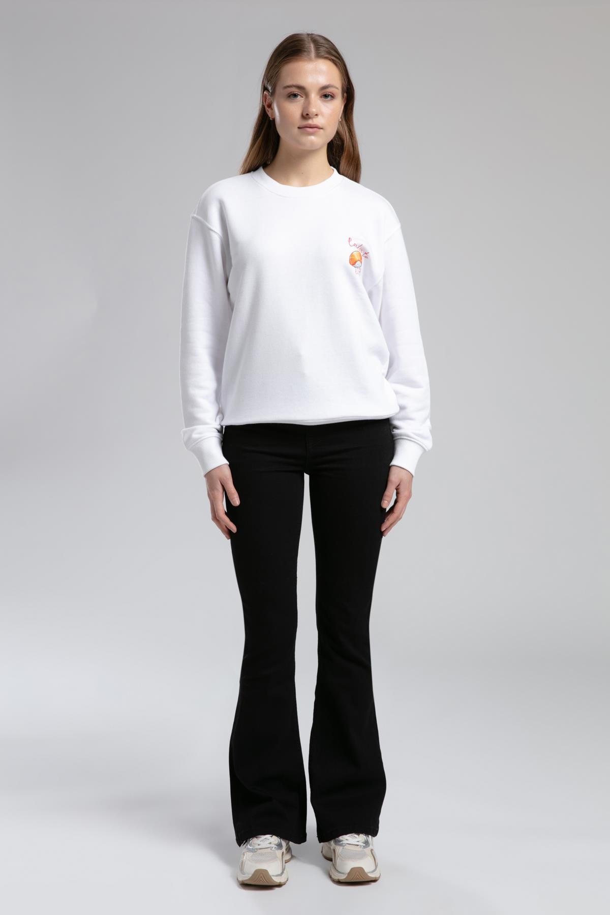 HYLDA KADIN O YAKA SWEATSHIRT