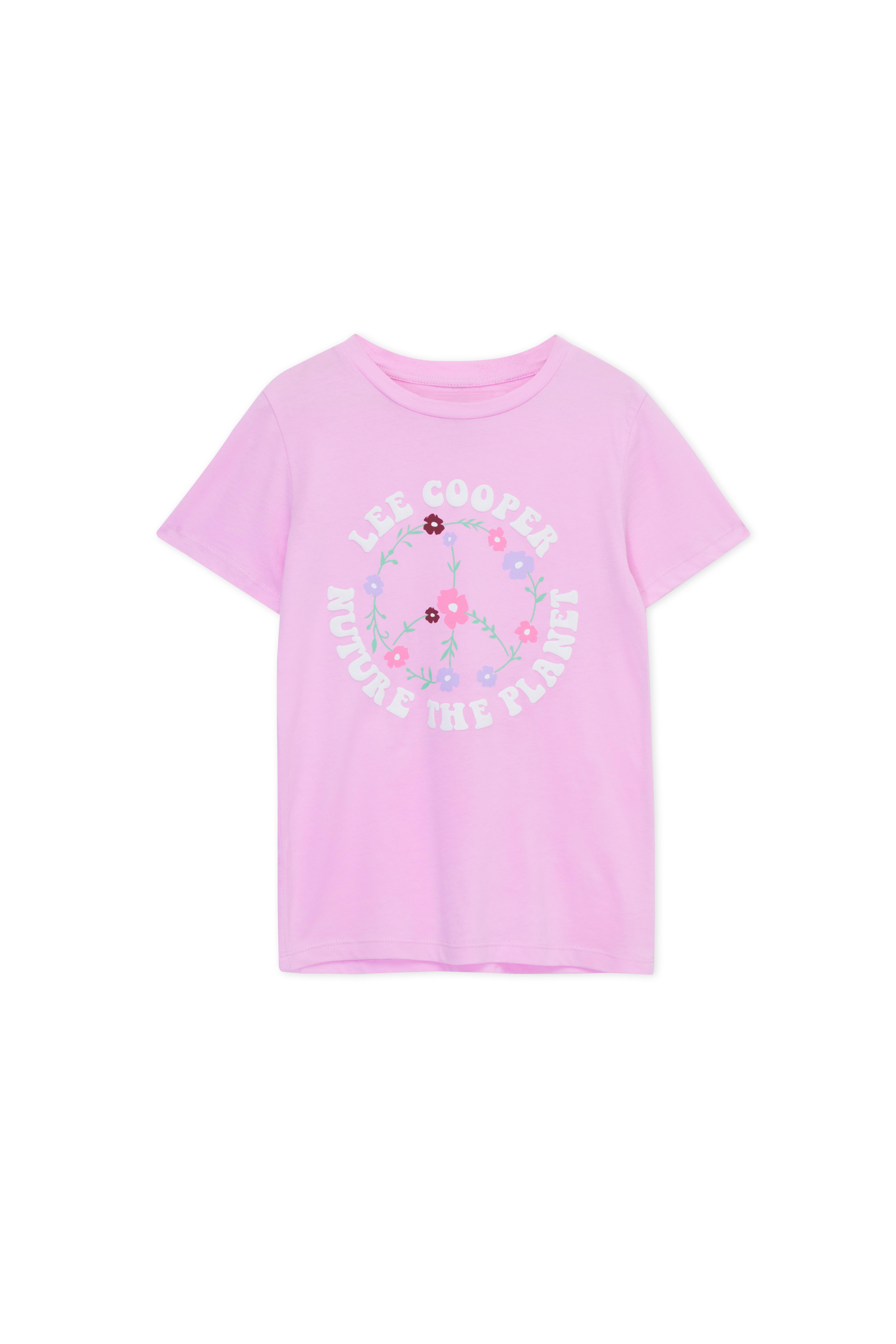 Imelda Kız Çocuk Örme T-Shırt Açık Pembe