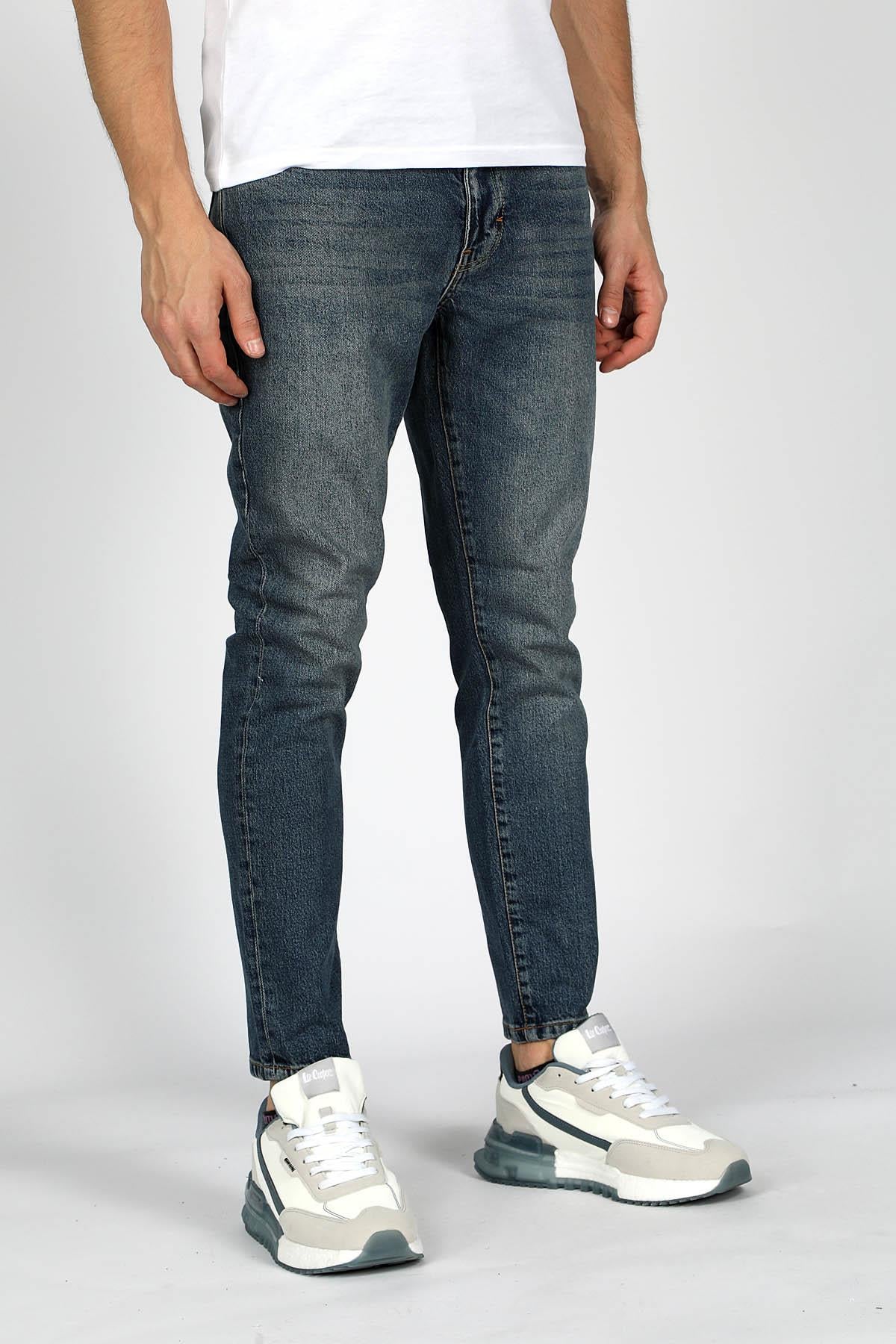 Jack Normal Bel Dar Kesim Dar Paça Mavi Erkek Jean Pantolon
