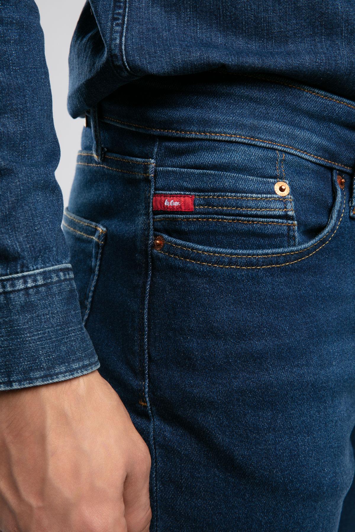 Jack Normal Bel Dar Kesim Dar Paça Erkek Jean Pantolon Pepper Mid Blue